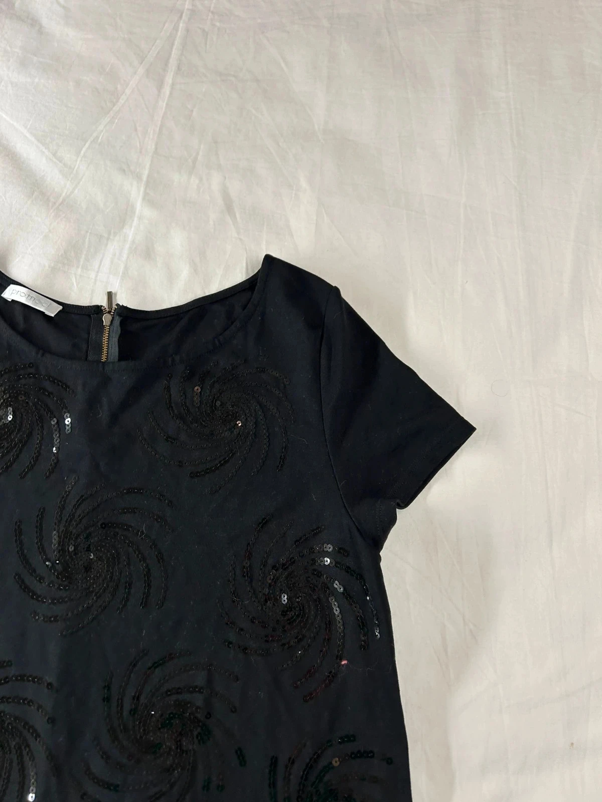 Vestido elegante negro Promod – photo 6